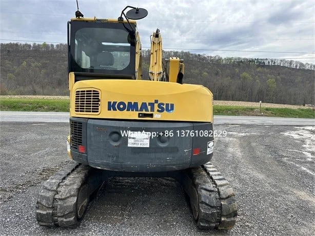 Original 5.8 Tons Used Komatsu PC88MR-8 Mini Excavator with