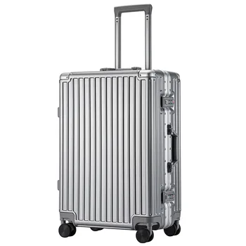 Fast Delivery Luxury Pp Aluminum Trolley Manufacturer Suitcases Luggage ...