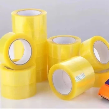 Hot Sales Premium Quality Sticky Bopp Carton Sealing Adhesive Packing Tape Without Bubble