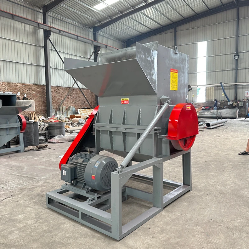 Manual Plastic Shredder and PET Bottle Grinder Car Bumper Crusher