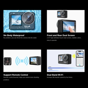 4K Action Camera SJCAM SJ11 Active Body Waterproof 20MP Sports Action Cam detail image