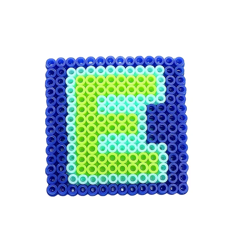 Perler Beads 5mm Kit Custom Alphabet Pegboard Puzzle