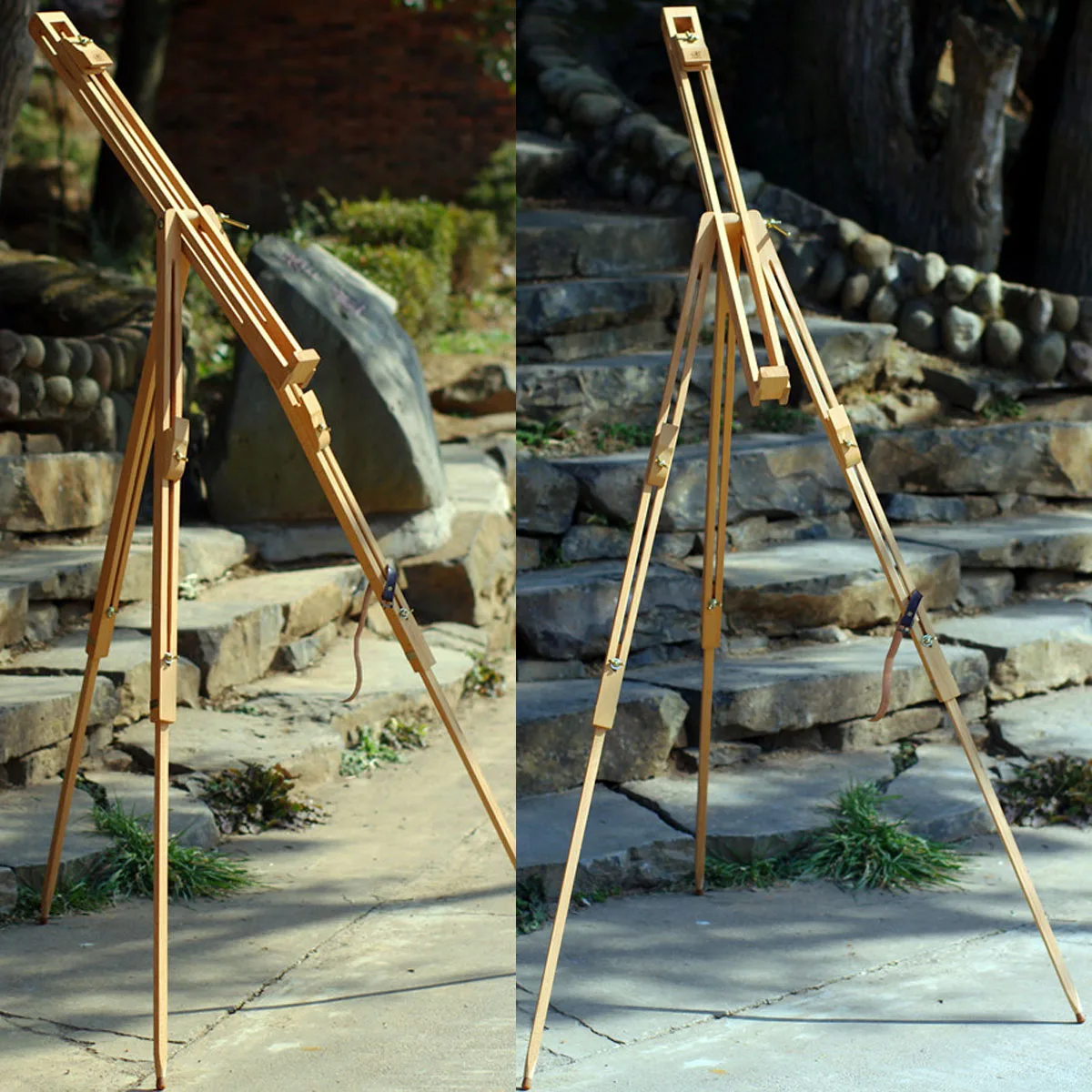 High Quality Convenient Triangular Easel For Painting l