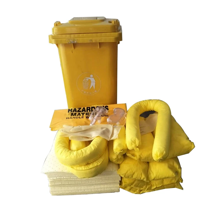 120L Spill control chemical absorbent spill kit