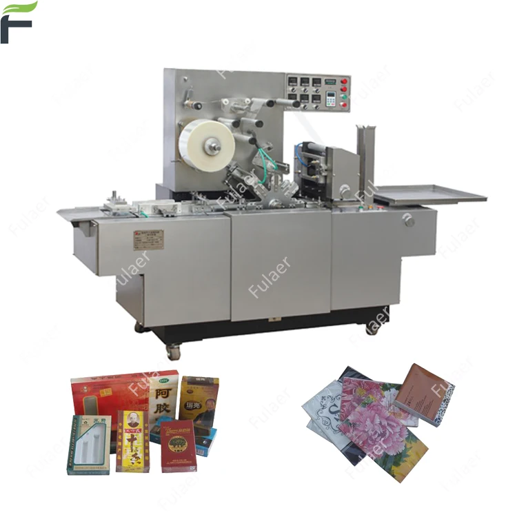 Chewing Gum Tissue Condom Box Wafer Biscuit Cellophane Wrapper