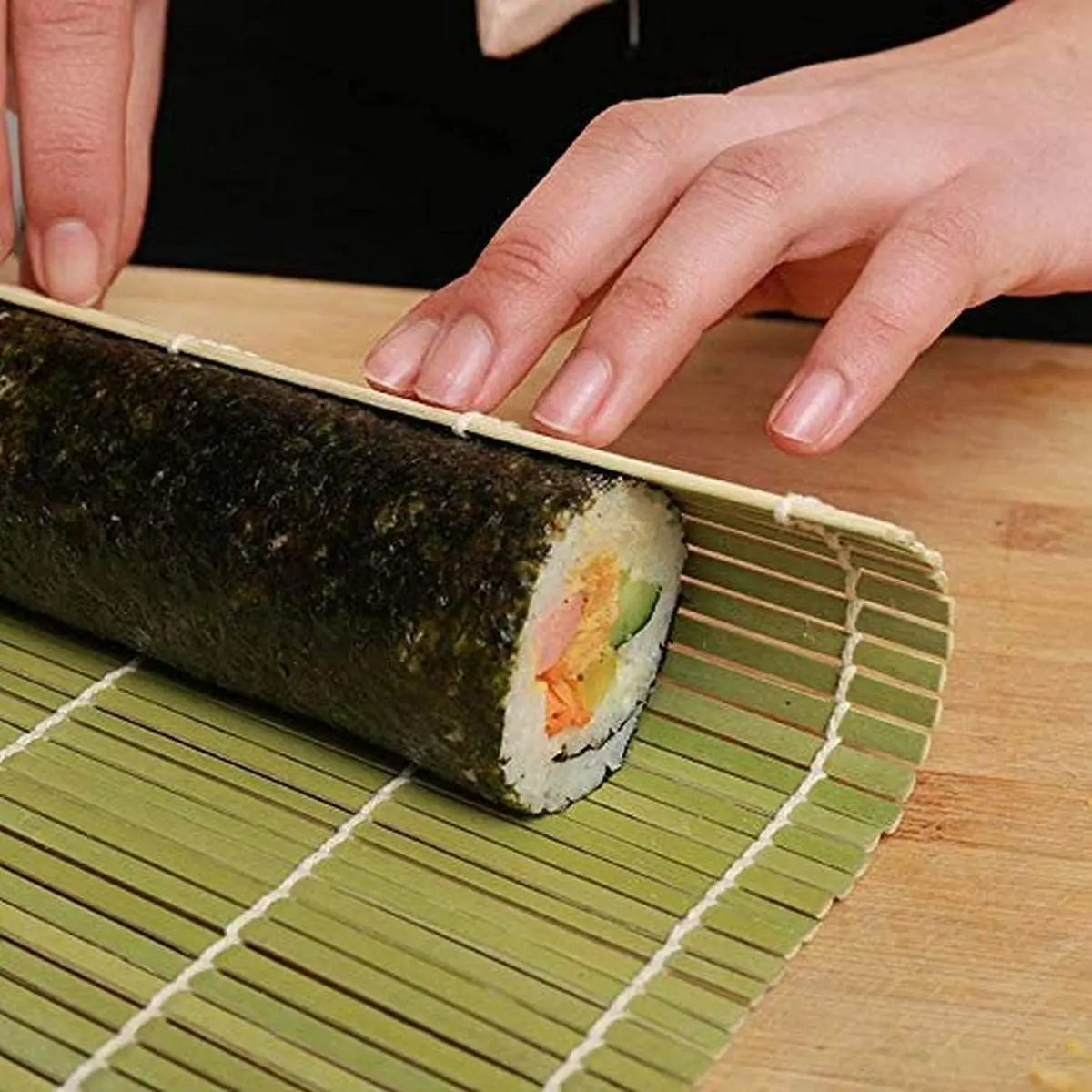 Sushi Making Kit, 2 Bamboo Sushi Mats and 1 Professional Sushi