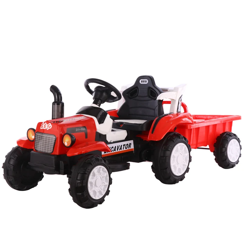 Children's Electric Ride-On Tractor Toy with Remote Control Kids