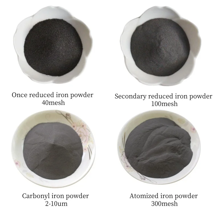 Fe 99% 100mesh 200mesh Iron Powder Price Gas Atomized Iron Dust for Sintered Machine Parts