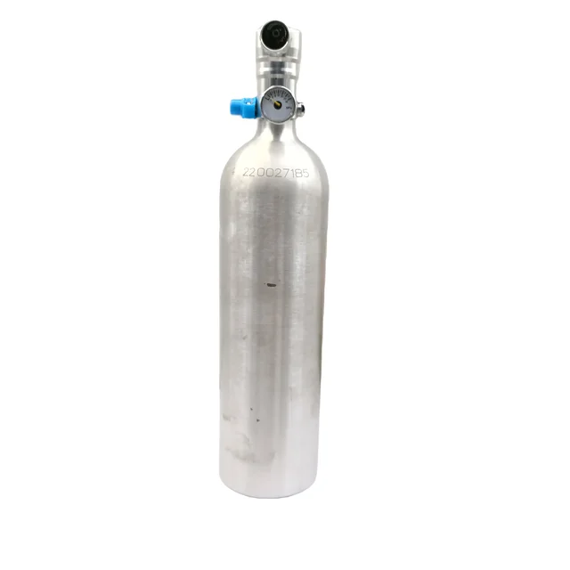 Aluminum 4L 10L medical oxygen cylinder, medical oxygen, high-quality