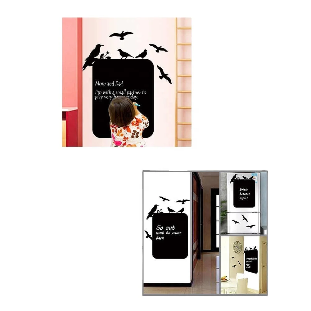 Настенные наклейки DW1310, креативные наклейки на доску, узор, украшение для дома, для детской комнаты, классной комнаты, съемные