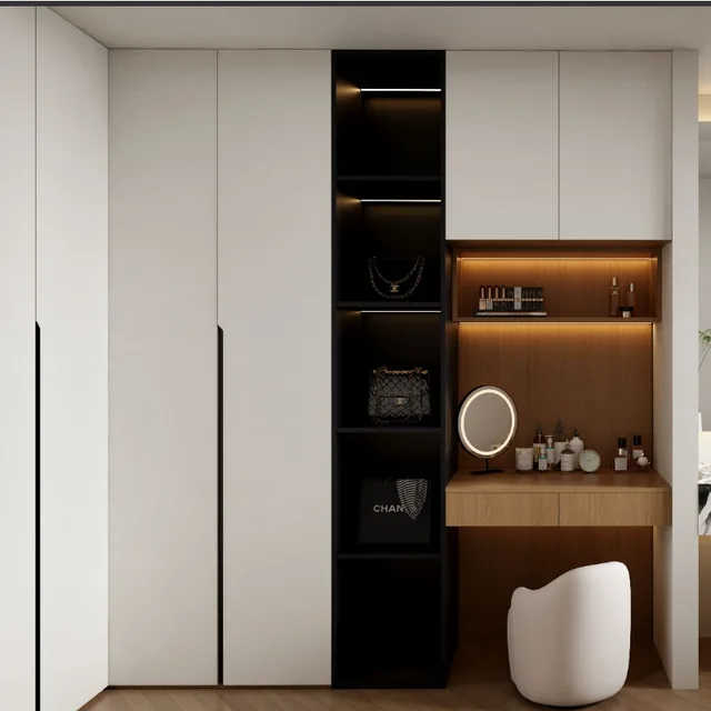 High end customized wooden wardrobes, cloakrooms, high-quality wardrobes, home wardrobes, storage