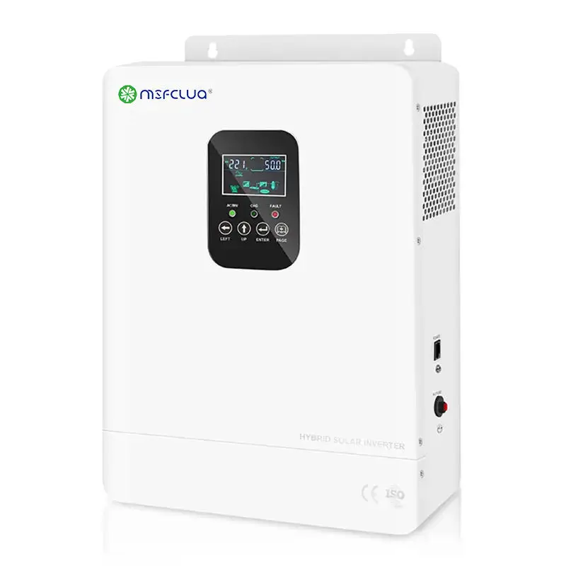 110V 220V Adjustable Output Voltage 3KW 5KW Solar Inverter 24V 48V DC/DC  DC/AC 3000w 5000w Mppt Solar Hybrid Inverter