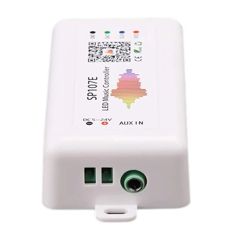 DC5-24V SP107E музыка реактивной контроллер светодиодной ленты для панелью Matrix