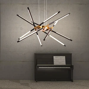 Modern Luxury French Kitchen Dining Room Simple Led Branches Chandeliers