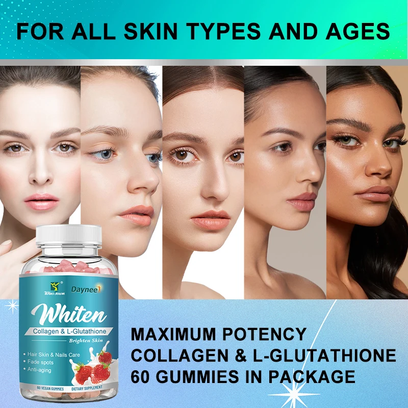 Gummies to Lighten the Skin - Daynee Glutathiones Collagen