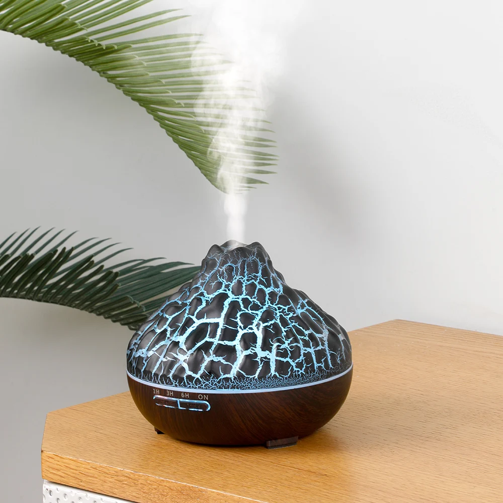 Flame Defuser Humidifier Diffuseur Hunmidifier Difusor Eruption Effect Volcano Aroma Diffuser