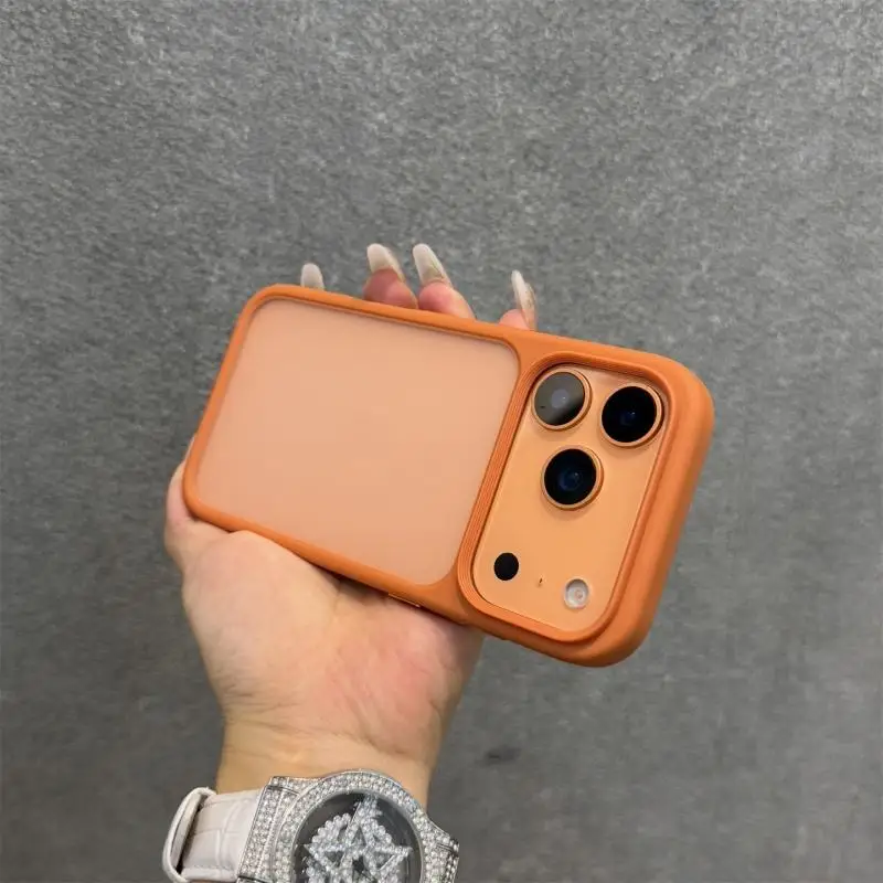 product laudtec waterproof matte translucent for iphone 17 pro max pc hard back mobile phone case shockproof protective back cover-7
