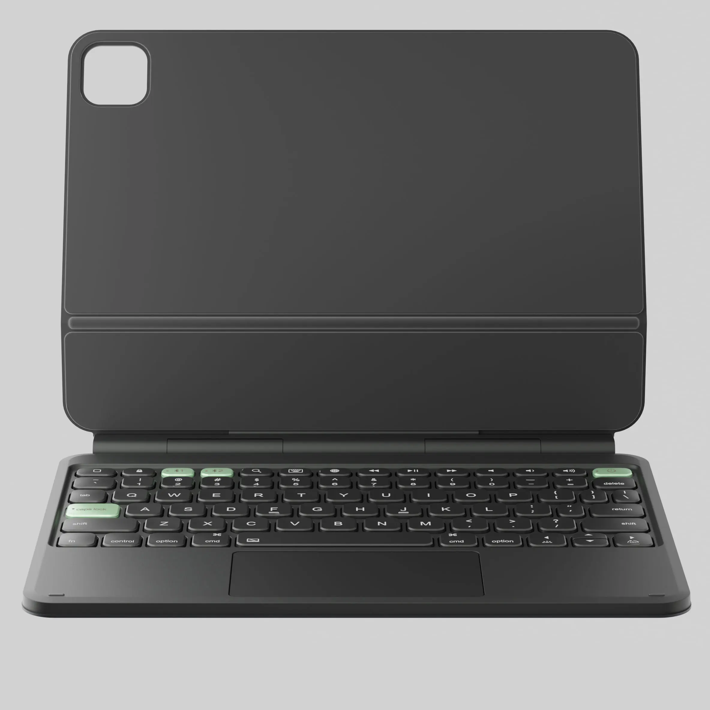 product backlit bt connect aluminum magic keyboard case for ipad air pro 109 11 13 inch built in multi touch trackpad with oem service-3