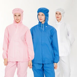 Wholesale Custom Food Processing Factory Worker Uniform Dustproof Food Industry Work Clothes Food Factory Clothing