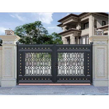 European Entrance Security Gate Aluminum Gate Garden and Villa Main Gate