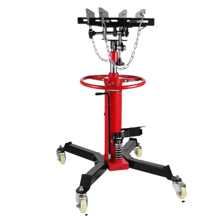 Capacity FCH 2 Stages Hydraulic Transmission Jack with Pedal 360° Swivel Wheels Lift Hoist 1/2 Ton 1,100 lb 