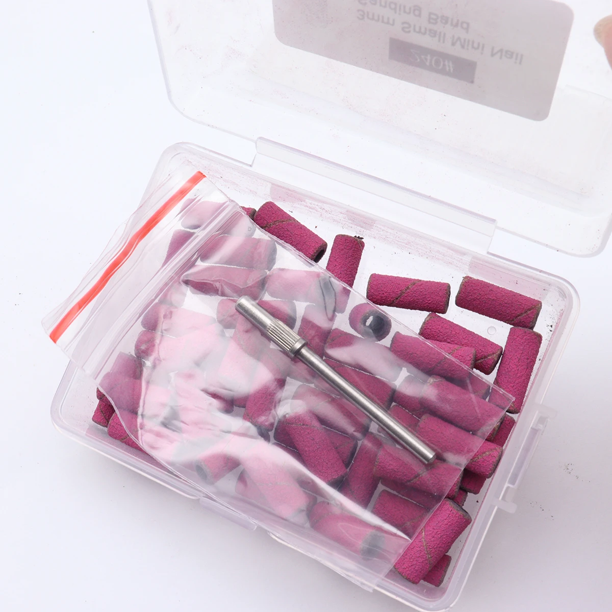 51pcs Mini Nail Drill Bit Nail Bits Drill Mandrel Bit For Nails 3mm