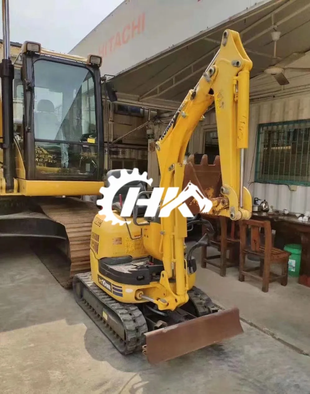 HANG KUI KOMATSU10  1tons 90%new Original Japanese with EPA,CE Agricultural Cheap Used KOMATSU 10  Excavator for Digging