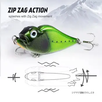 CHEERY 122mm 73g Sinking PVC Vibration Pencil Fishing Lure for Lake & River Bass & Cod Artificial Hard Bait – Pencil – view 3