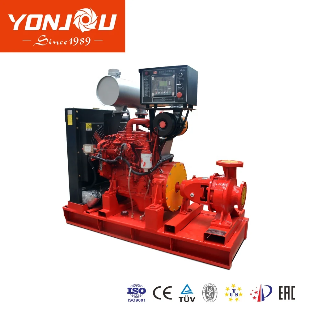 Diesel Engine Water Multistage Pump Horizontal Standard Centrifugal Pump 6 Inches Water Pump Mining and Diesel Engine 110KW