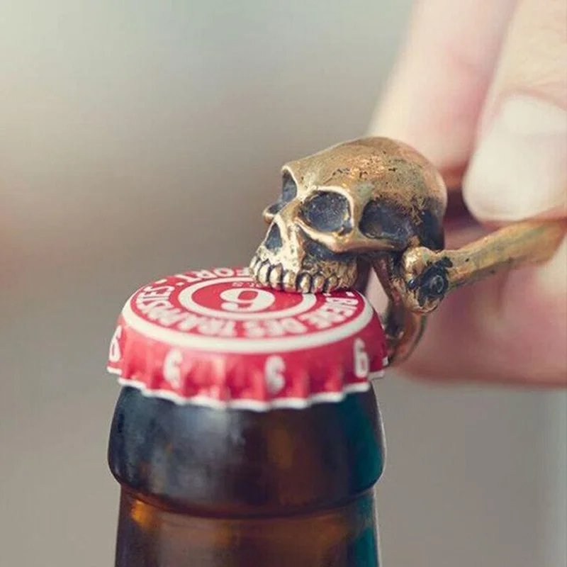 Apribottiglie Creativo A Forma Di Ancora Colore Bronzo – Cavatappi Portatile Tipo Pirata Per Birra, Regalo Divertente Per Uomo