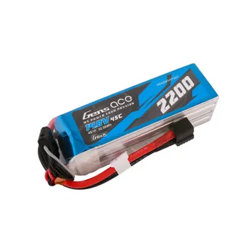 Gens Ace 2200mAh 4S 45C 14.8V G-Tech Lipo Battery Pack With EC3 And Deans Adapter