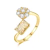 18K White Gold