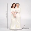 colorful Adult Mother and Daughter