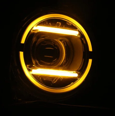 G63 Style DRL Headlight LED Cover Daytime Running Light Headlight Cover for Suzuki Jimny 2018-2023 Car Accessories G63 Style