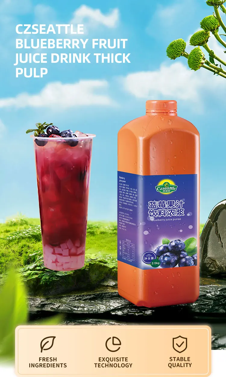 Czseattle Blueberry Fruit Juice Drink & Beverage Concentrated Fruit