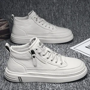 2023 Autumn and Winter Men's Fleece Board Shoes Light Comfortable Casual Shoes