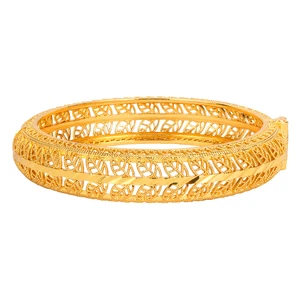 24-karat Gold Inset Bracelet