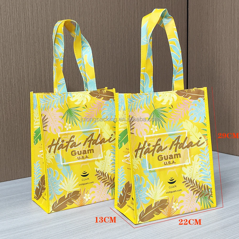 Oem Supermarket Non Woven Handheld Shopping Bag Laminated Bag - Buy Non ...