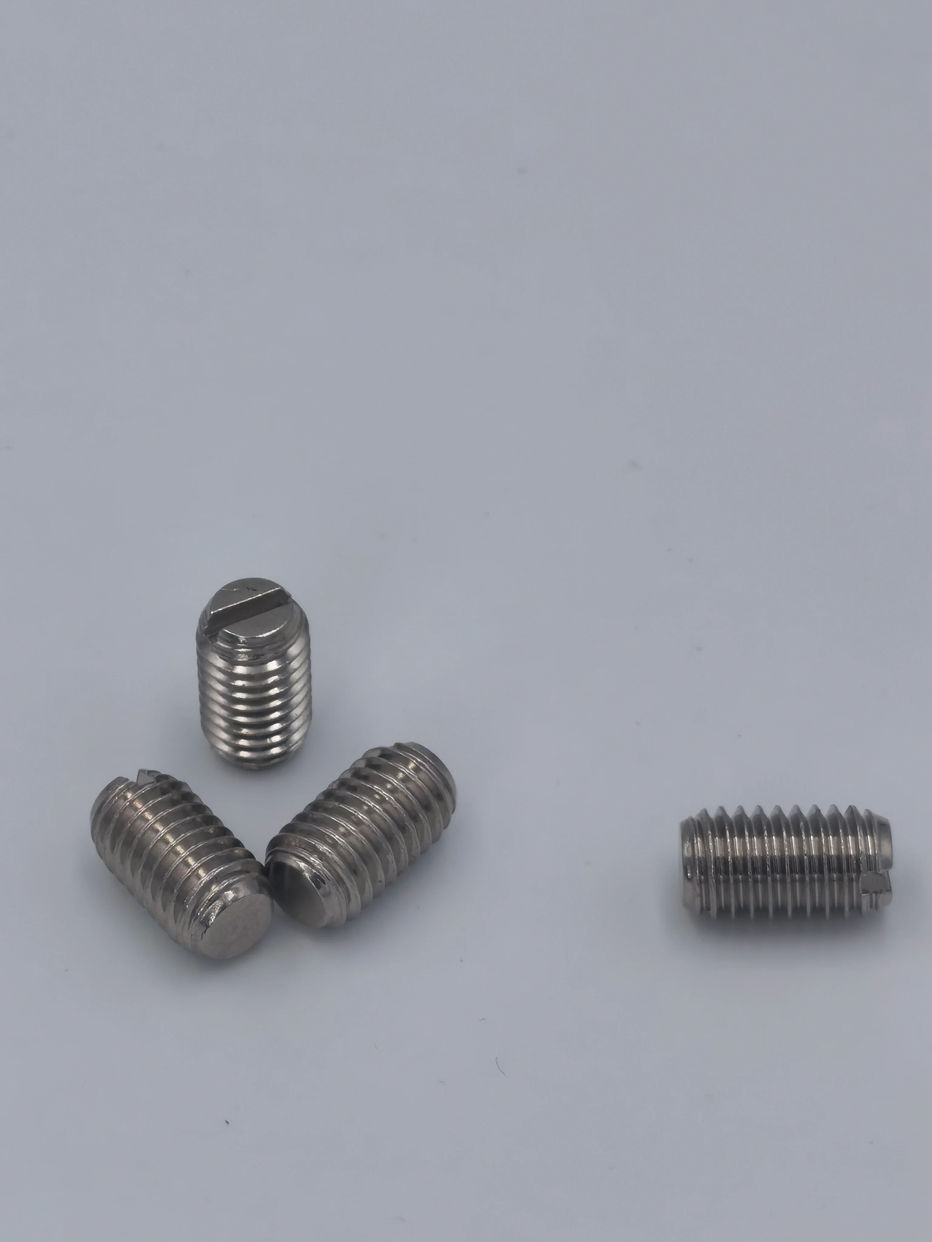 Slotted Grub Screw Non-standard Customized Set Screws Stainless Steel Free ISO Flat Machine Screw Forging ROHS QD Metric Accept