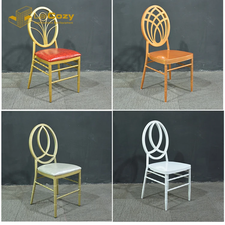 Stackable Gold Phoenix Chairs