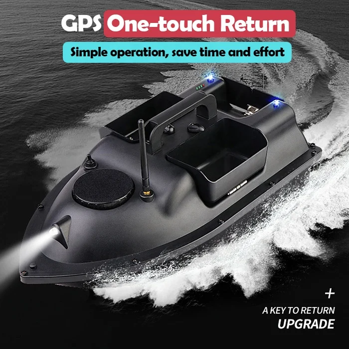 Высококачественный двойной мотор 500 м Пульт дистанционного управления 3 хоппера независимое управление один ключ возврат RC GPS автопилот рыболовная приманка лодки