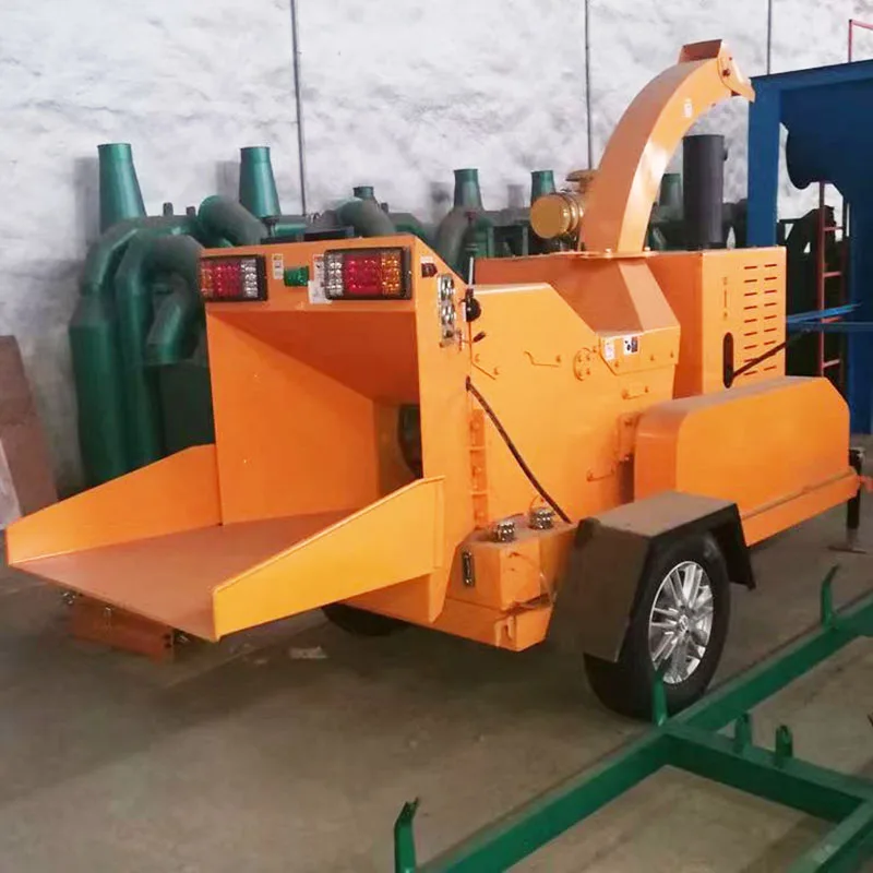 Wood Chipper Shredder Diesel High Productivity Brush Wood Chipper Large