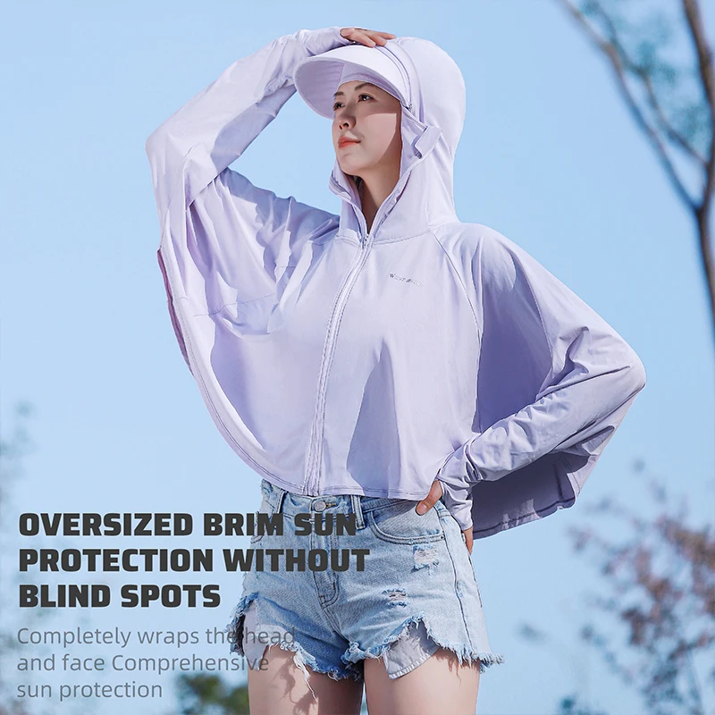 WEST BIKING Poncho Sun Protection Jacket Summer Essentials