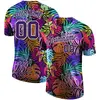 Palm Tree White-purple