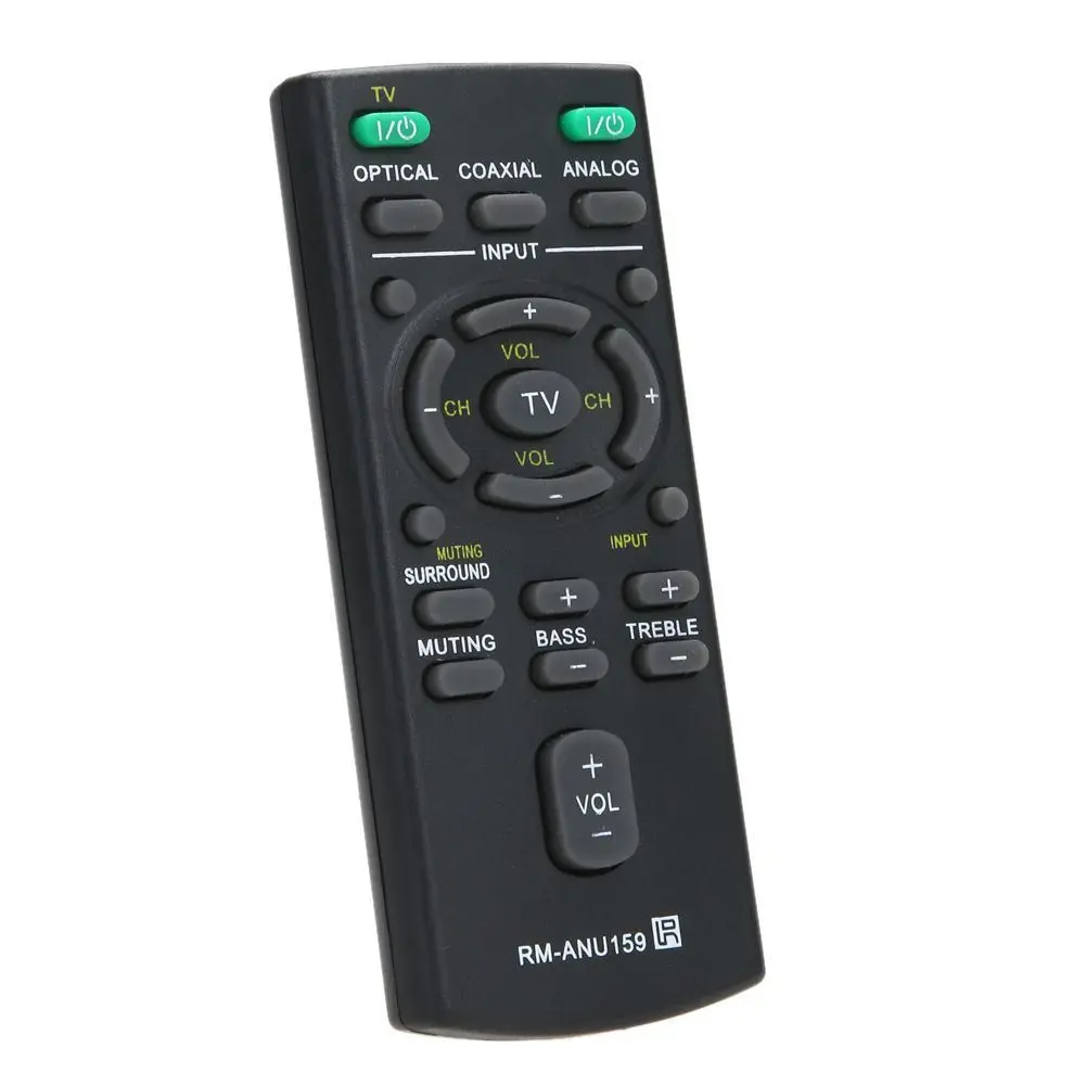 RM-ANU159 Sound Bar Remote Control for Sony Universal Remote Control Replacement for Sony RM-ANU159 Sound Bar 