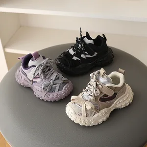 Fashion Spring Autumn Breathable Children's Sports Shoes for Boys and Girls Lightweight Kid Casual Shoes Outdoor