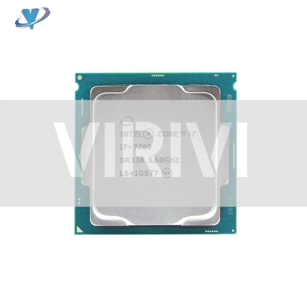 I7 9700k Processore Intel Core I7-7700 SR338 - 3.6 GHz Quad Core Per Socket LGA 1151 Processore LGA 1151 Usato