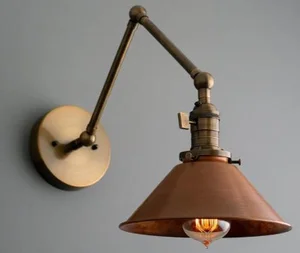Swing Arm E27 Retro Industrial Vintage Bracket Wall Light Sconce