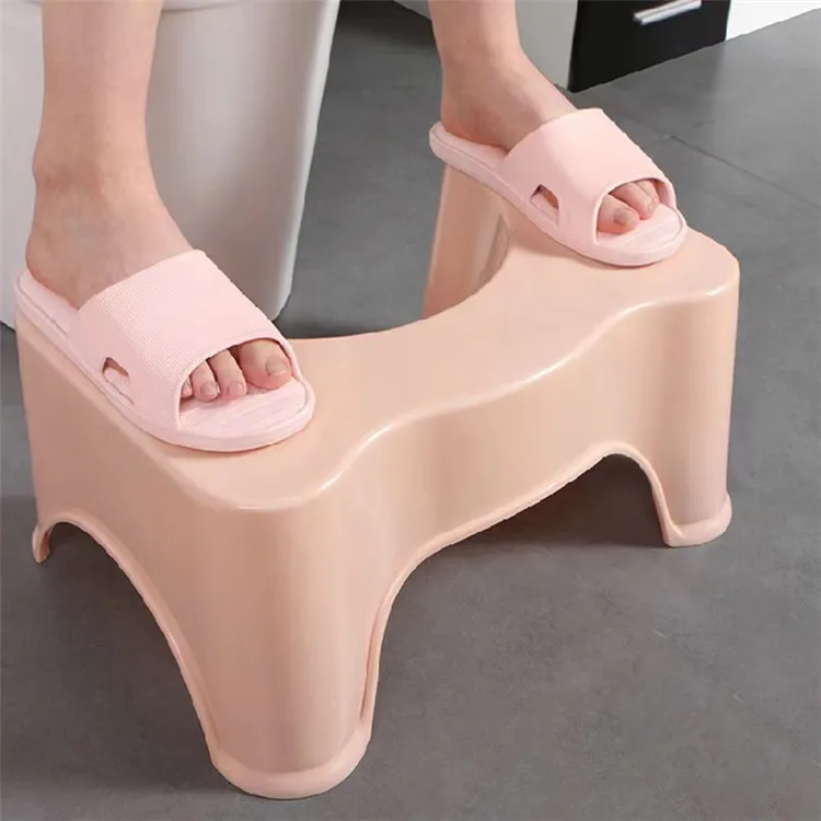 High Quality Custom Logo Toilet Potty Step Stool Toilet Stool for Kids and Adult Fits All Toilets