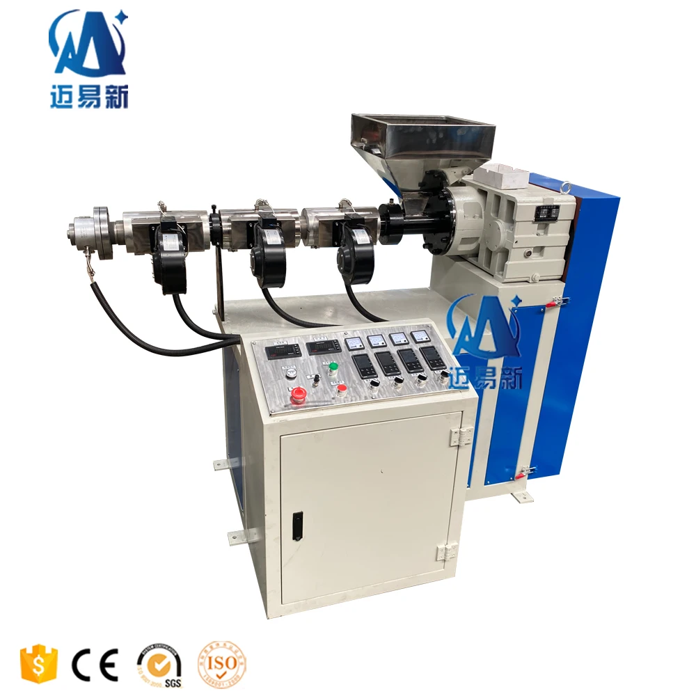 Extrturing Machine 30mm Series Mini lab Single Screw Extrude Pet Plastic Sheet Extruding ...
